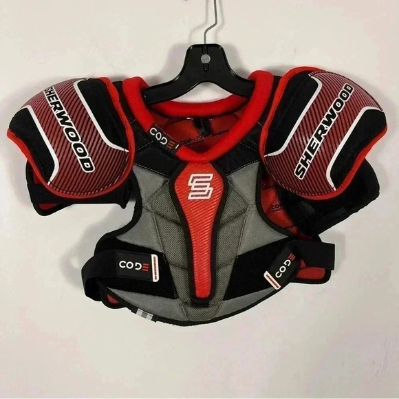 SHERWOOD CODE  I YOUTH SHOULDER PADS - Picture 1 of 5